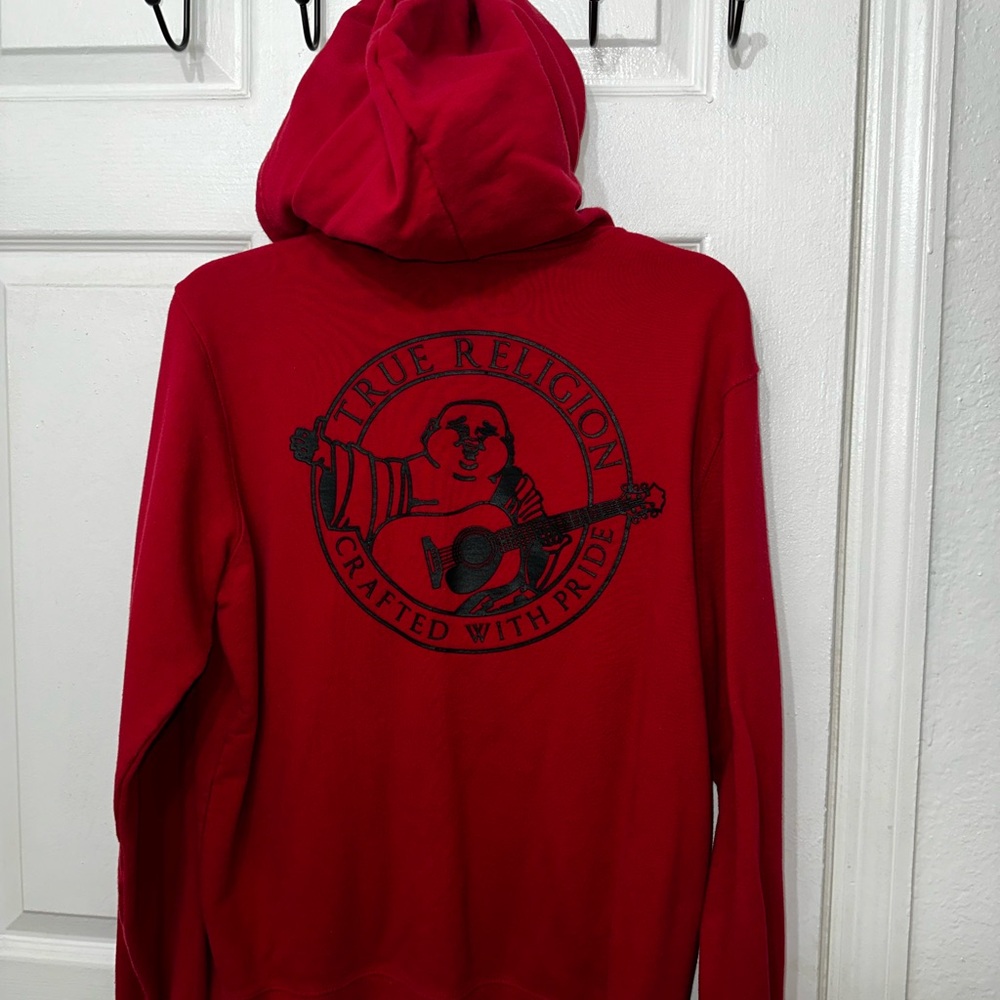 Red Zip Up Jacket - image 2